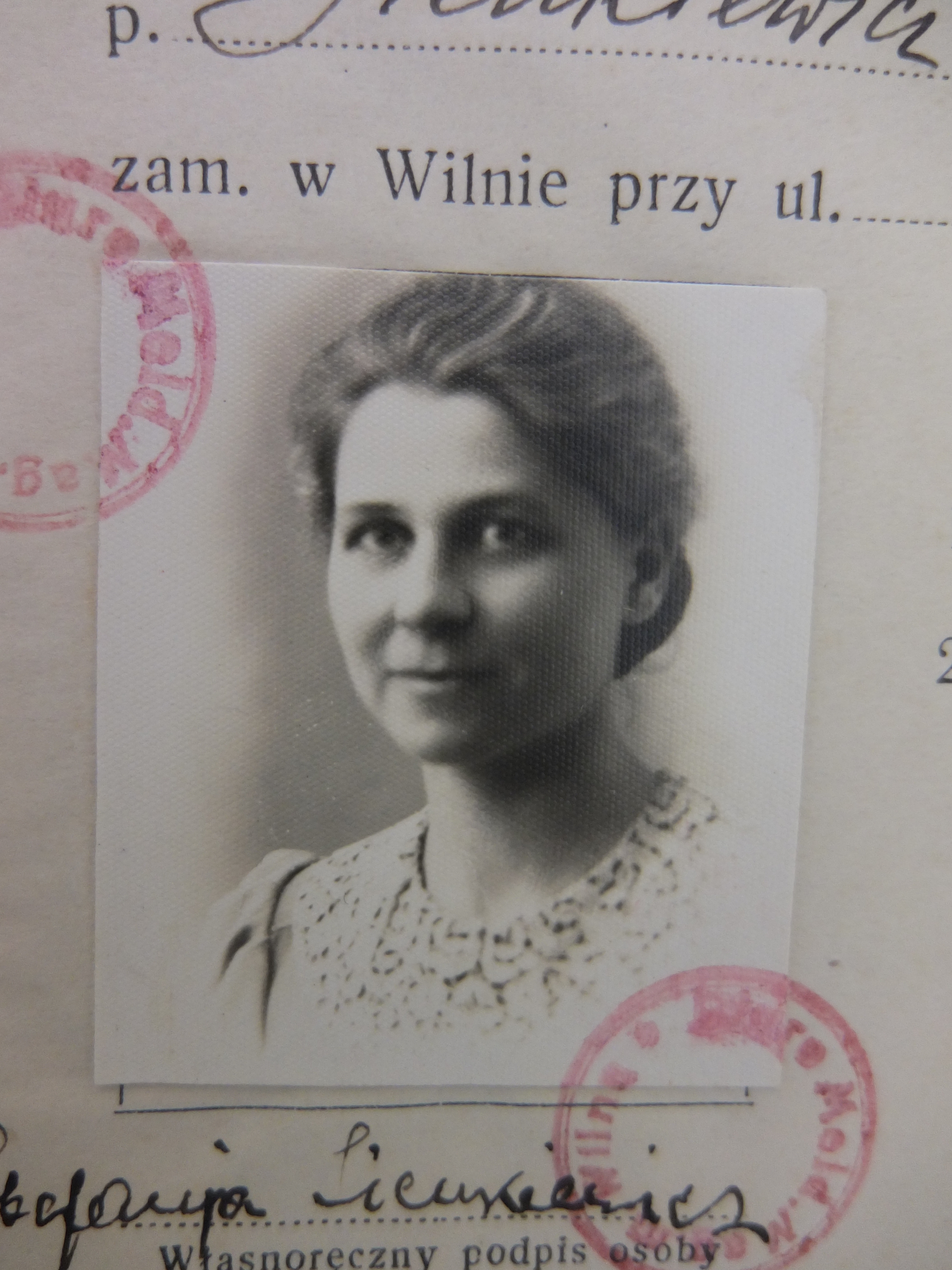Stefania Zykus, żona Adolfa Sienkiewicza