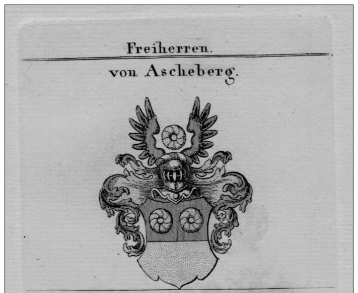 Herb hrabiowski Rutgera von Ascheberg